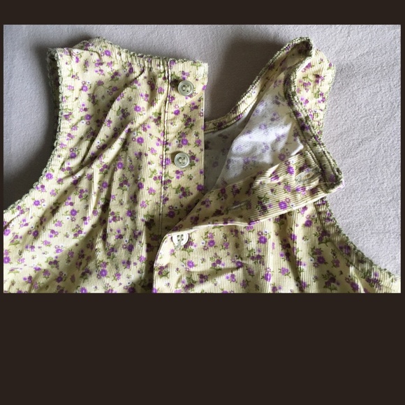 H&M corduroy sleeveless dress. Size 6-7. - Picture 4 of 6